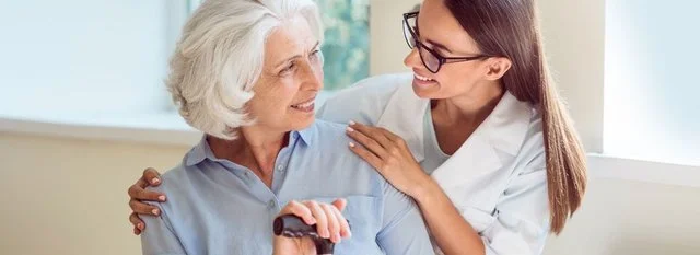 elderly person wants to stay at home